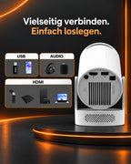 Miniprojektor – HDMI, USB og lyd