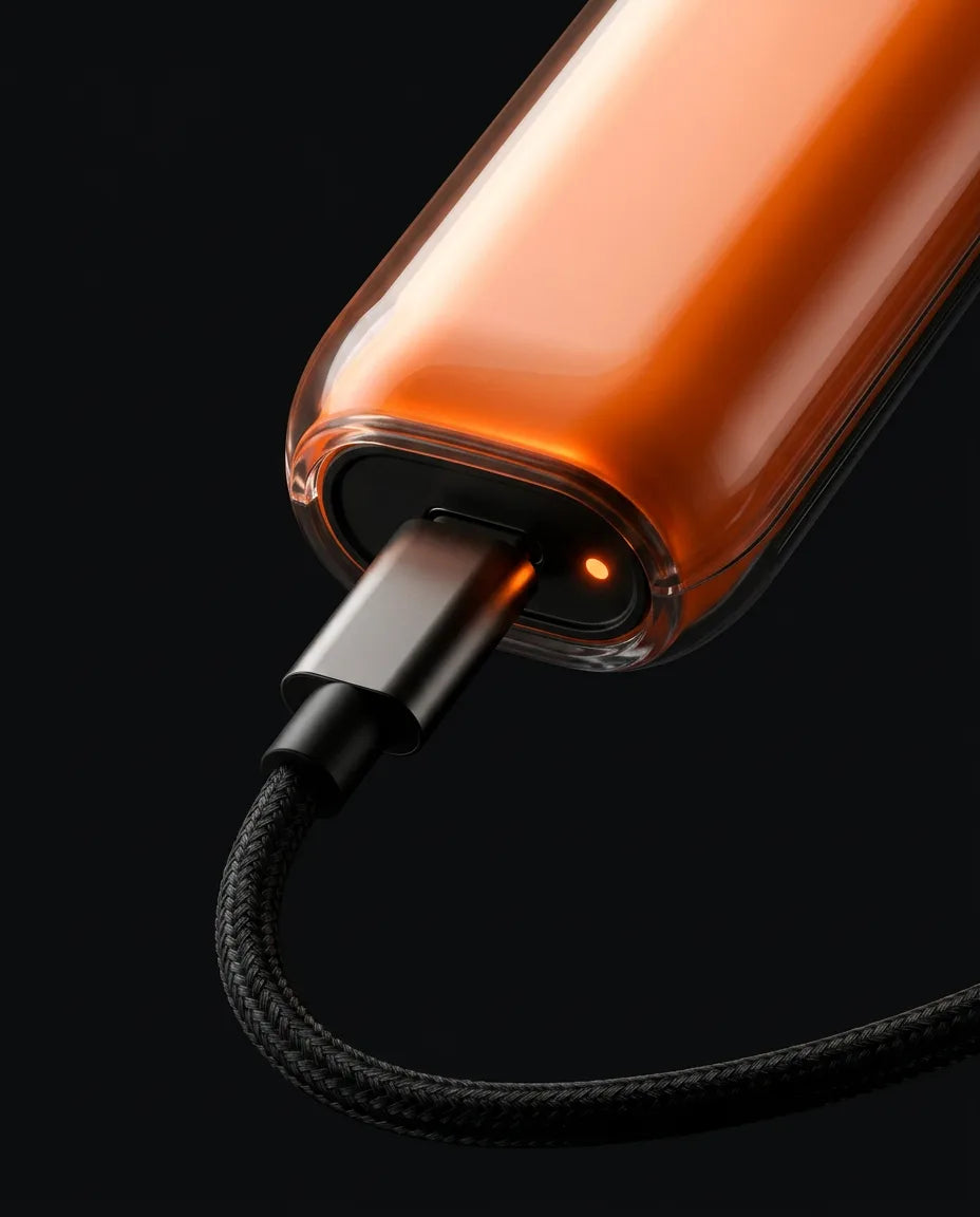 Nesehårtrimmer med LED-skjerm – trådløs presisjon for nese og ører – produktbilde 6