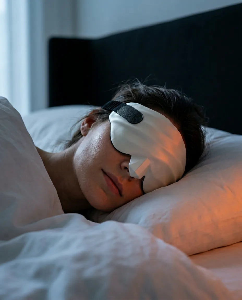 Sovemaske i morbærsilke – formet med full blending for dyp søvn – produktbilde 3