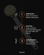 Kroppsbørste med myk bust – mild peeling med langt skaft for ryggen – produktbilde 7