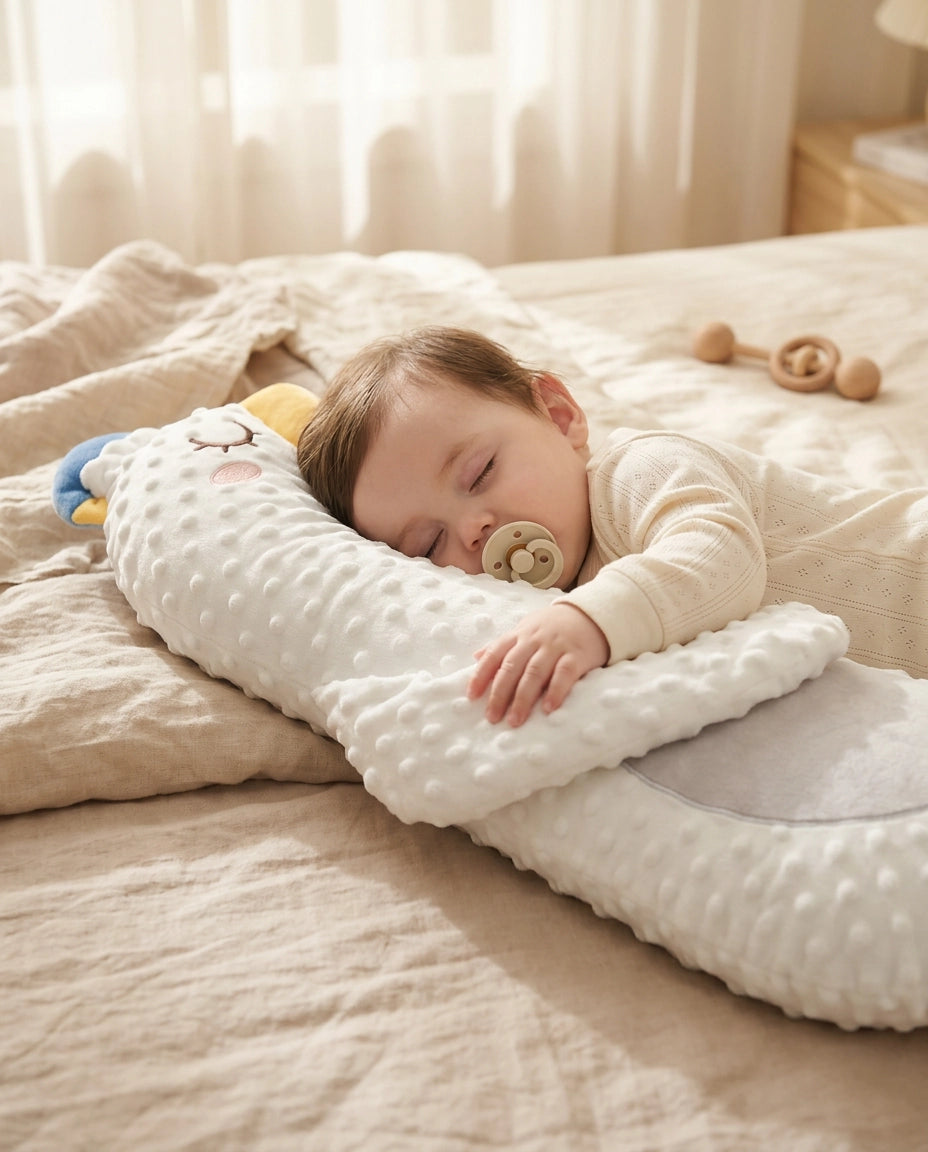 Babypute formet som en hånd med myk vibrasjon – roer babyen ved lurer og i bilen – produktbilde 2