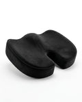 Ortopedisk sittepute i memoryskum – utsparing for halebeinet ved lang sitting – produktbilde 7