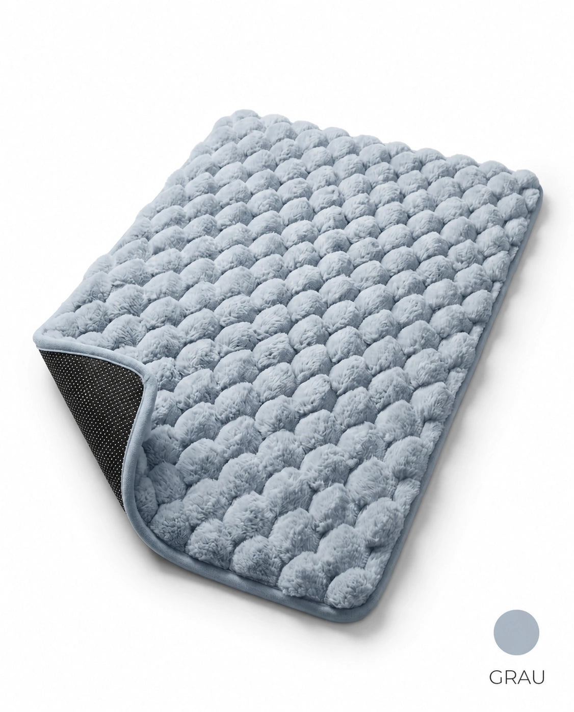 Baderomsmatte i memoryskum – myk, sklisikker og absorberende matte for badet – produktbilde 9