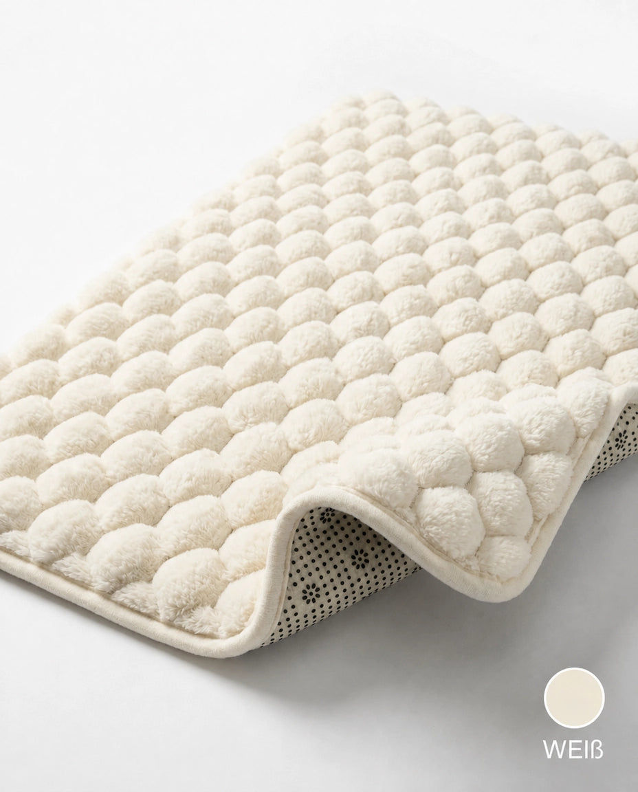 Baderomsmatte i memoryskum – myk, sklisikker og absorberende matte for badet – produktbilde 10