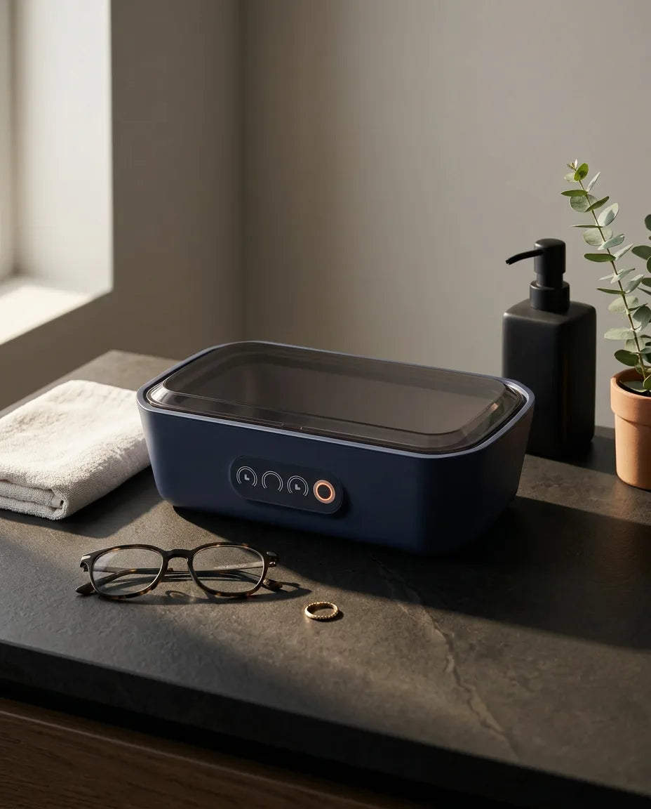 Ultralydrenser for smykker og briller – grundig rengjøring med bare vann – produktbilde 2