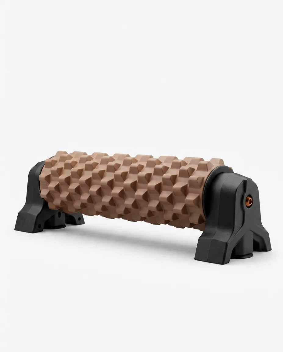 Foam roller for veggen – høydejusterbar massasjerulle for rygg, bein og skuldre – produktbilde 1