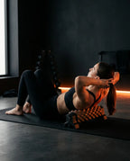Foam roller for veggen – høydejusterbar massasjerulle for rygg, bein og skuldre – produktbilde 2