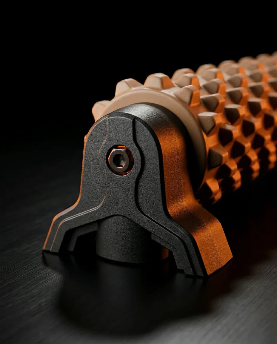 Foam roller for veggen – høydejusterbar massasjerulle for rygg, bein og skuldre – produktbilde 5