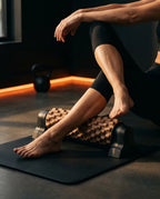 Foam roller for veggen – høydejusterbar massasjerulle for rygg, bein og skuldre – produktbilde 7