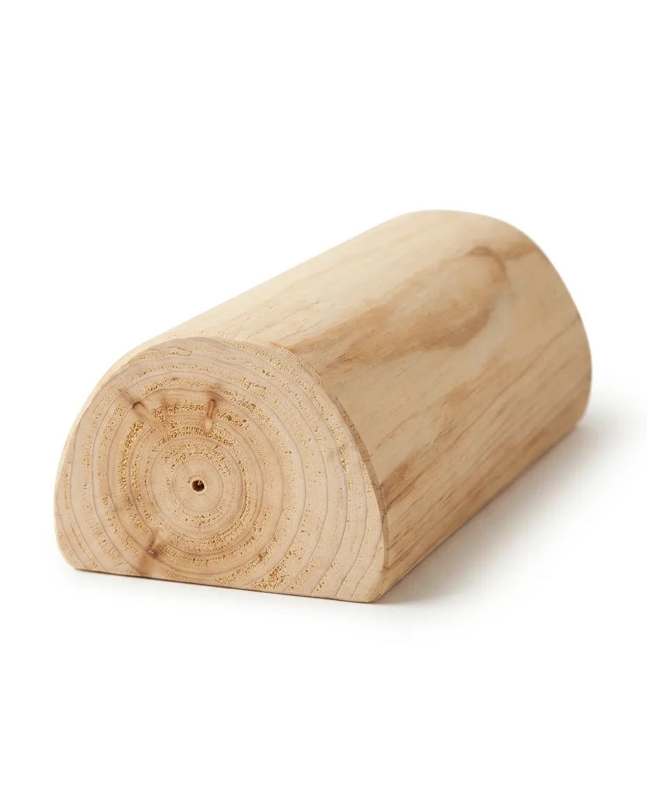 Nakkestøtte for badstuen i tre – ergonomisk nakkestøtte for badstue og spa – produktbilde 1
