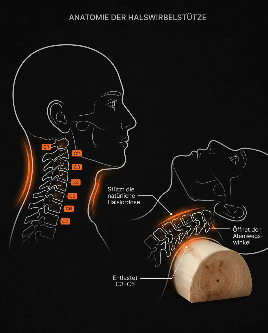 Nakkestøtte for badstuen i tre – ergonomisk nakkestøtte for badstue og spa – produktbilde 11