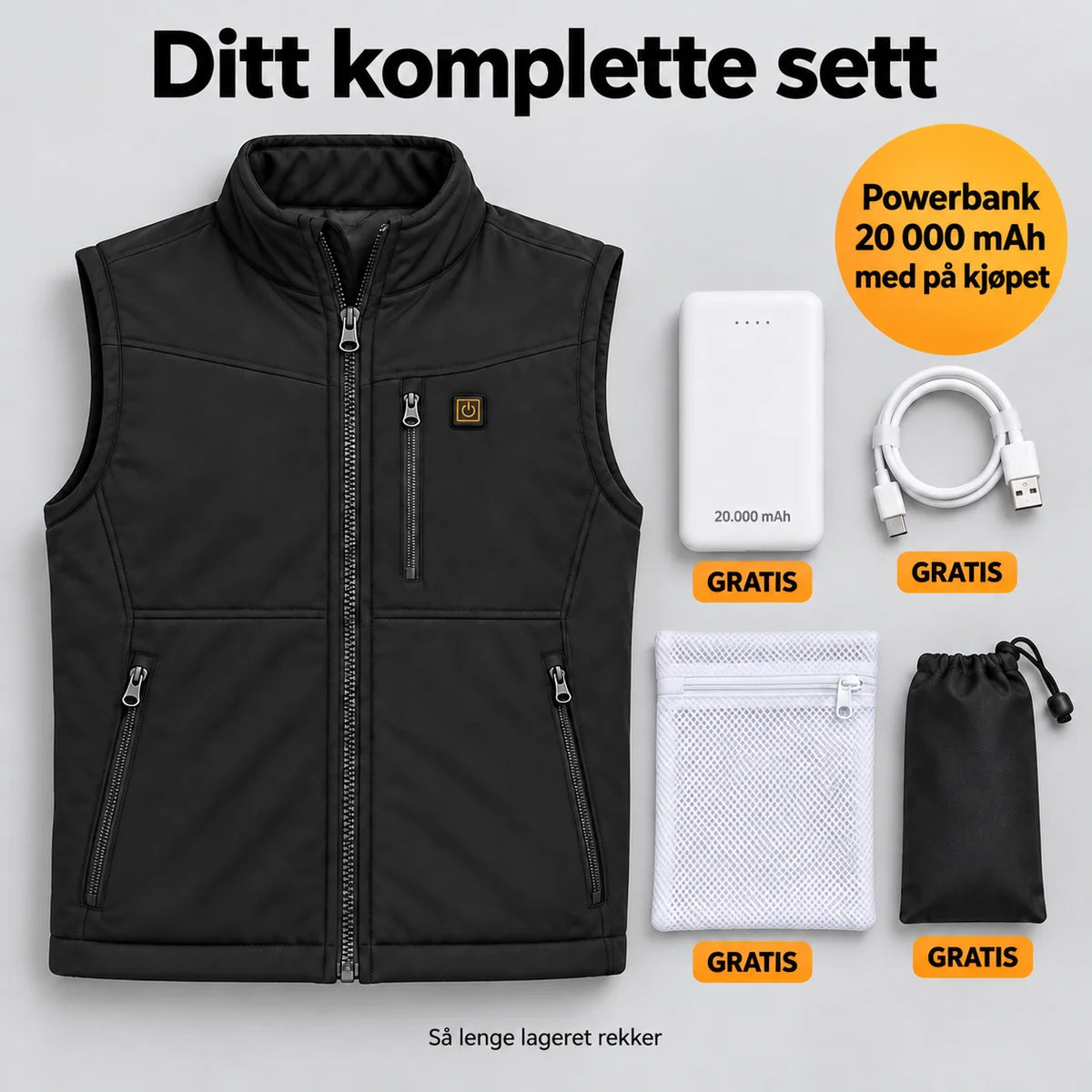 PyreFit Relior – Varmevest for friluftsliv
