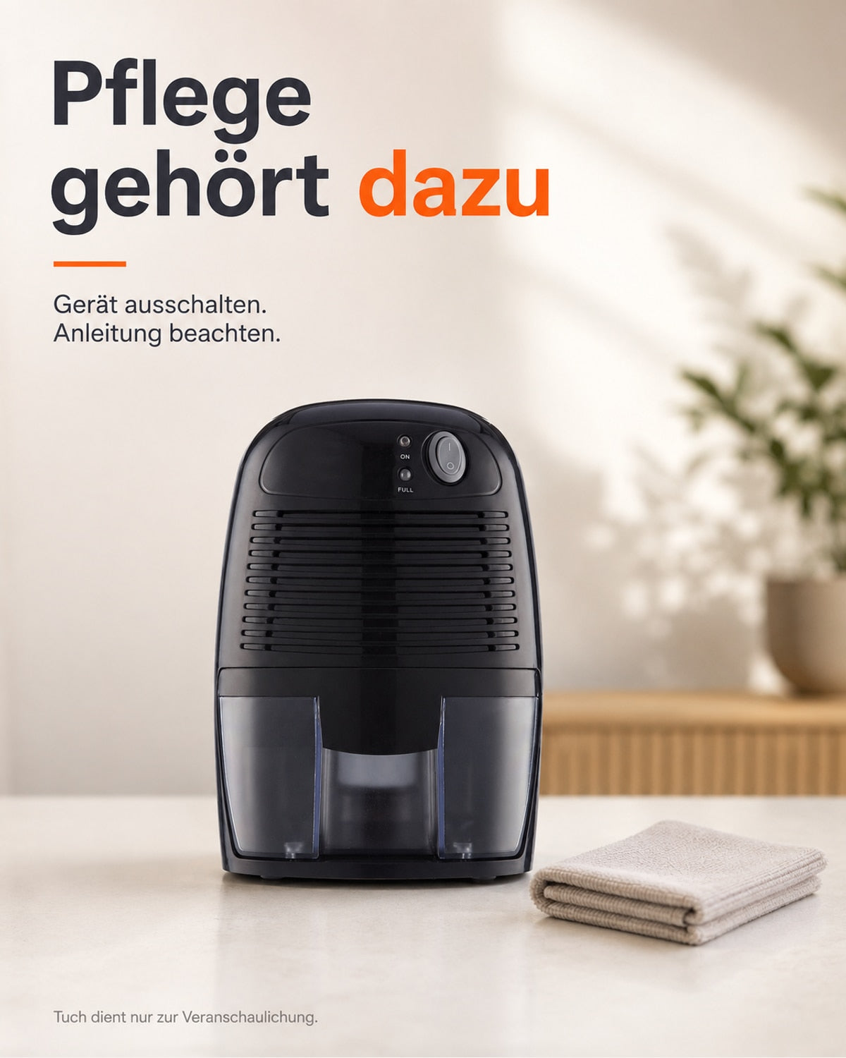 THANKSHARE mini-avfukter – råd om stell