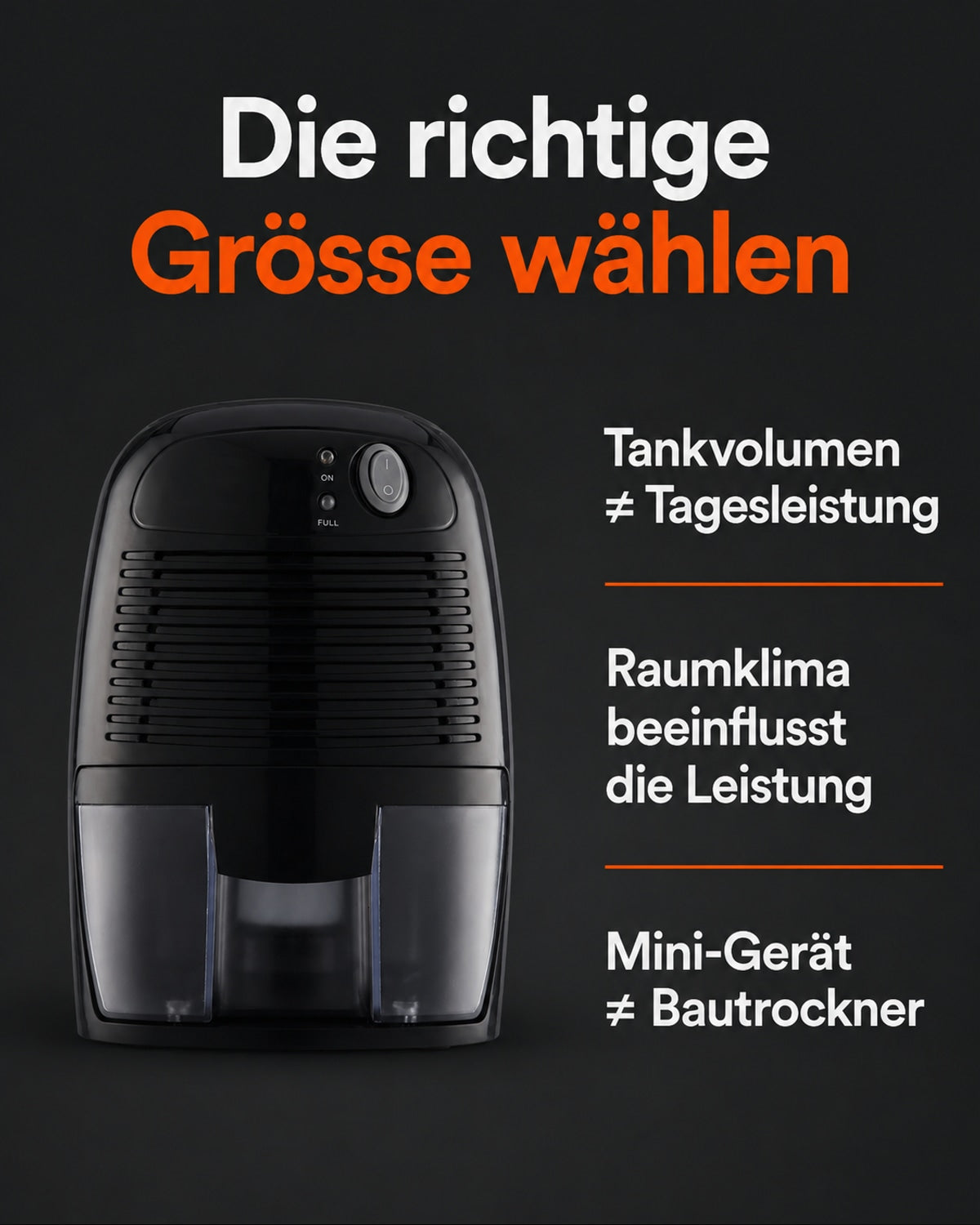 THANKSHARE mini-avfukter – tips for å velge riktig apparat