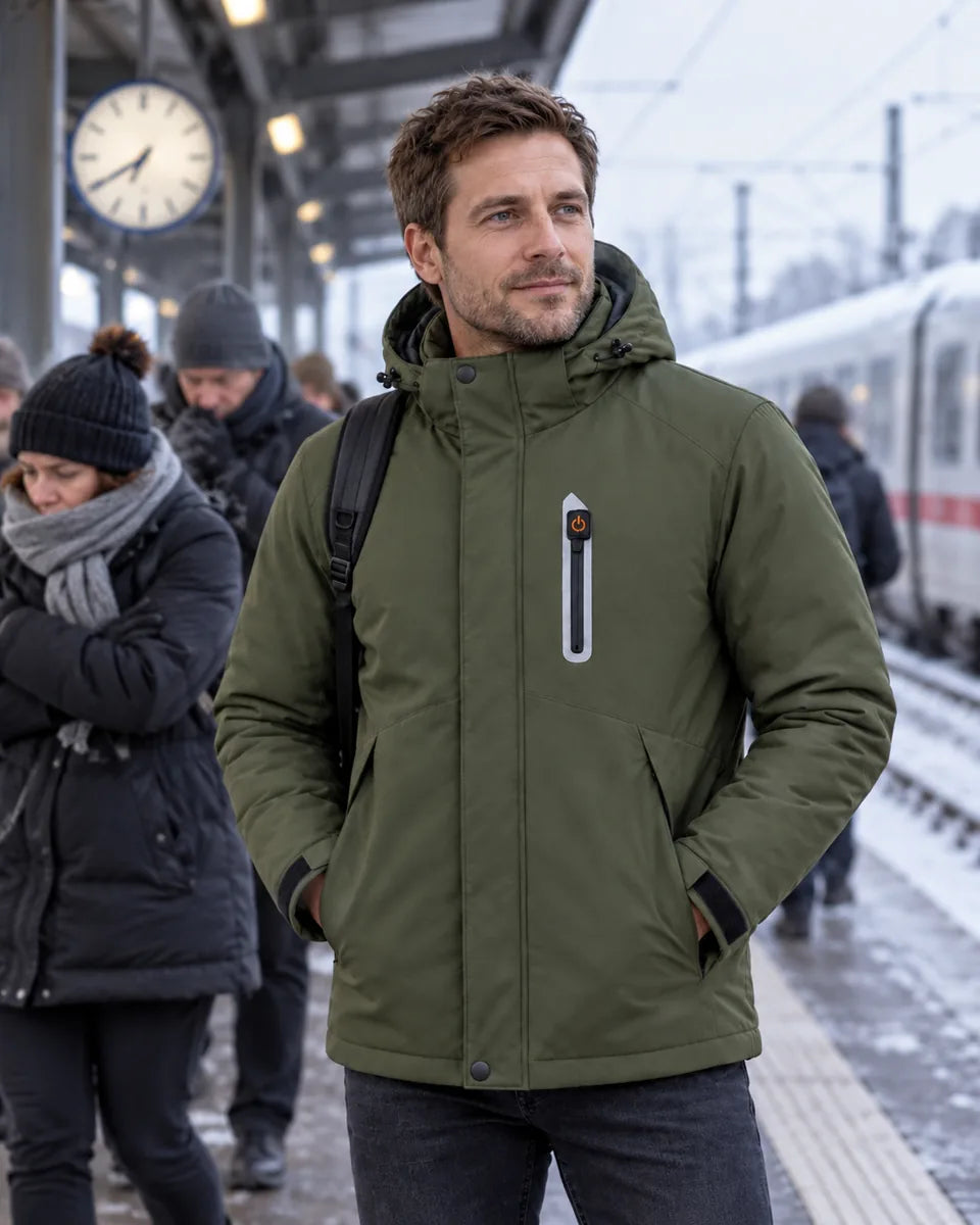 PyreFit Calvero – Oppvarmet parkas herre