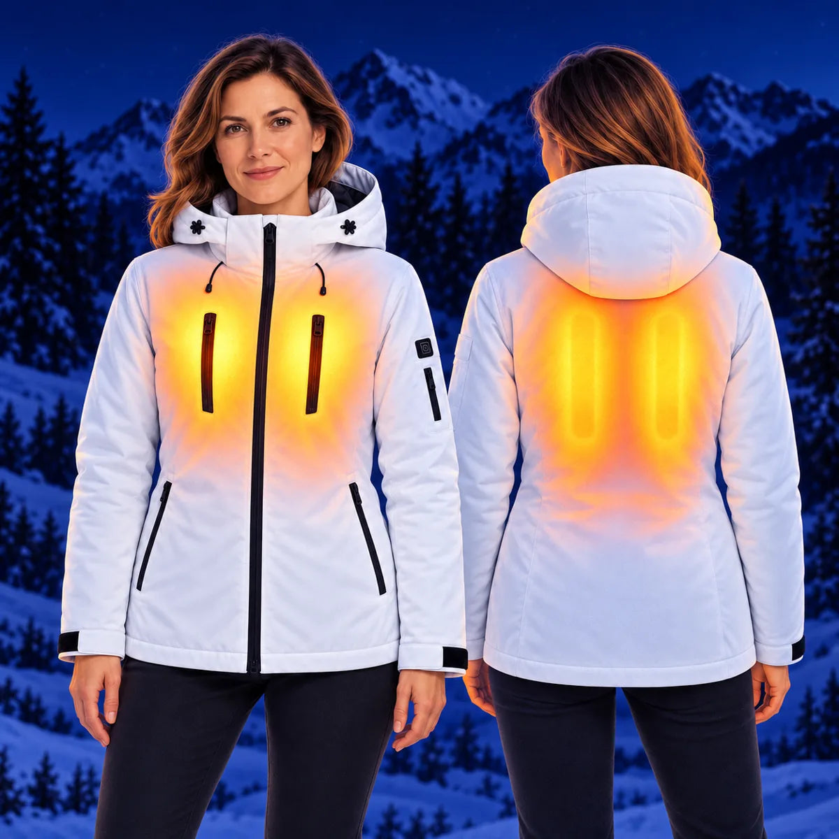 PyreFit Glacio – Oppvarmet parkas dame