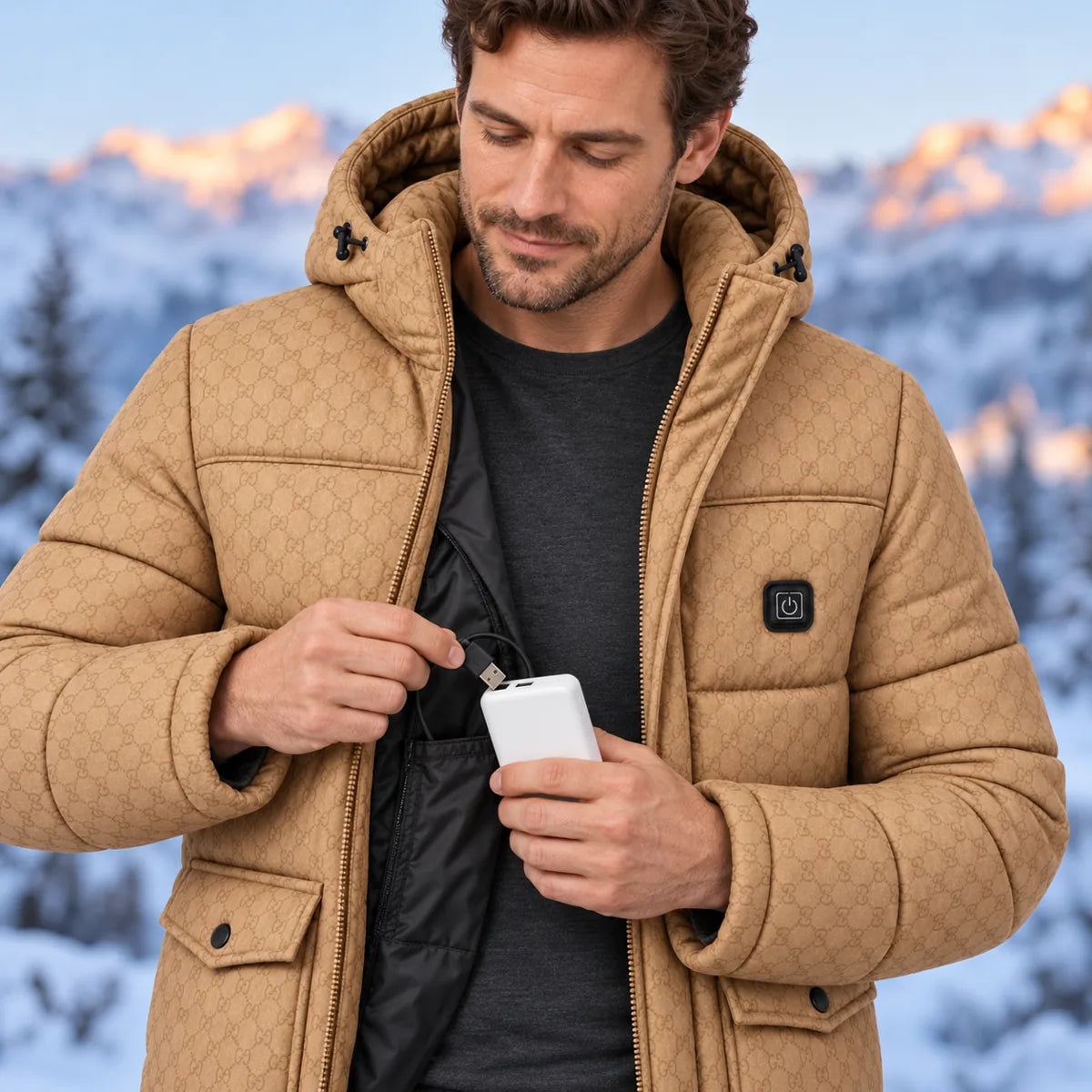 PyreFit Orielle – Vattert varmejakke herre