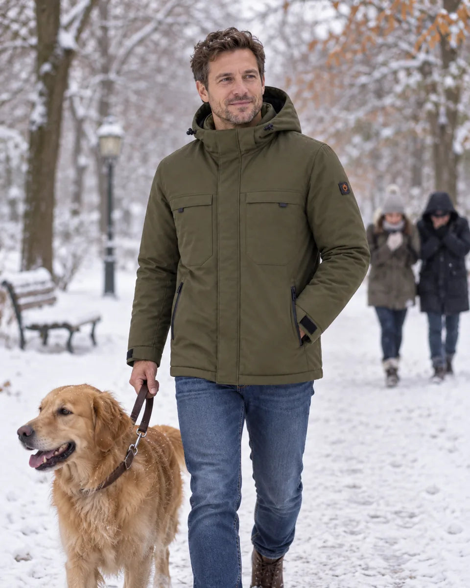 PyreFit Regaro – Oppvarmet parkas herre