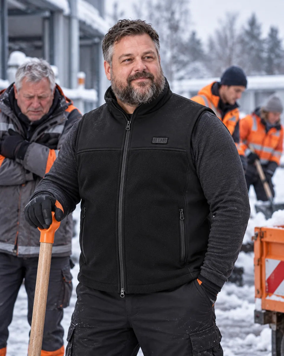 PyreFit Tarnor – Varmevest unisex med justerbar vidde