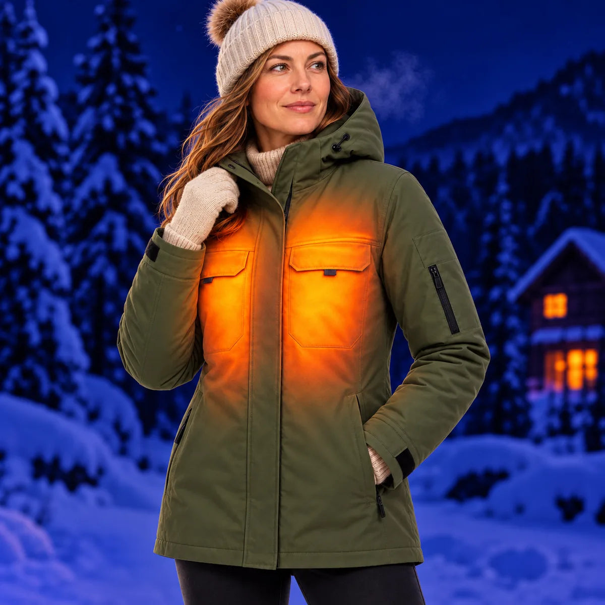 PyreFit Terrano – Oppvarmet parkas dame
