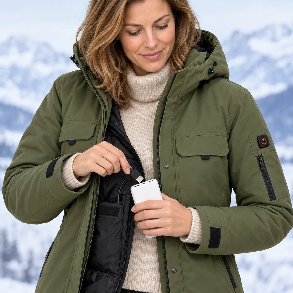 PyreFit Terrano – Oppvarmet parkas dame