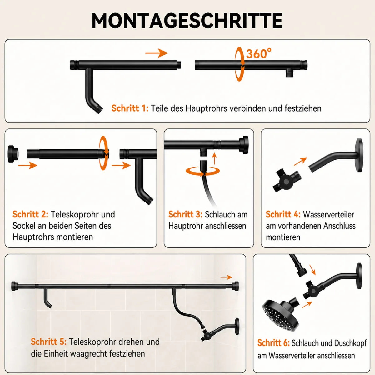 Enkel å montere. Laget for å løfte badet ditt.