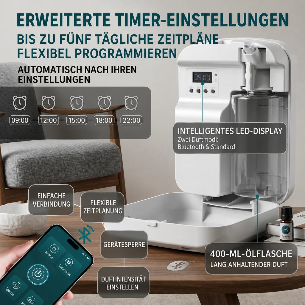 Kontrollert duftspredning